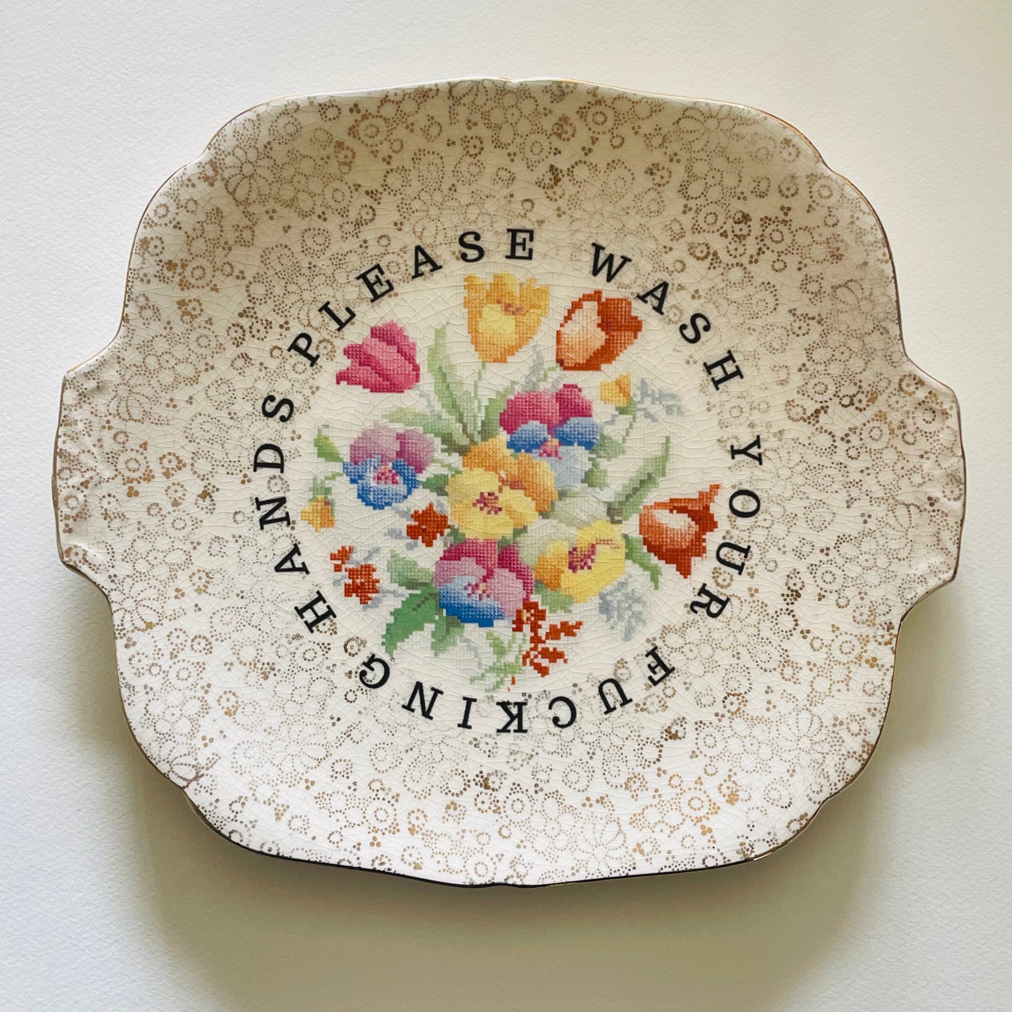 Please wash…  | Floral Tapestry