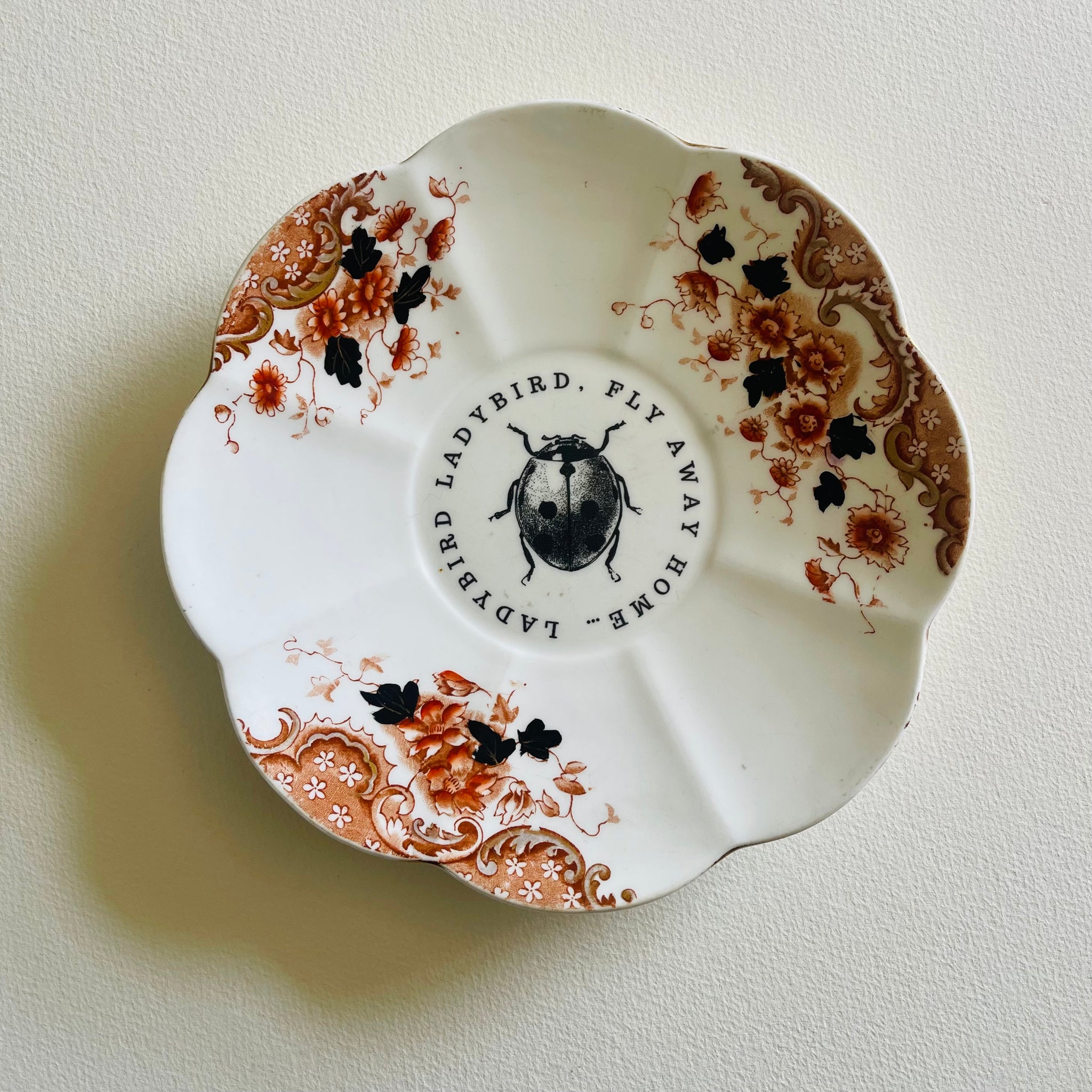 Lady bird lady bird on moody floral