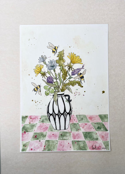 Bumblee Florals | Clouds of Colour