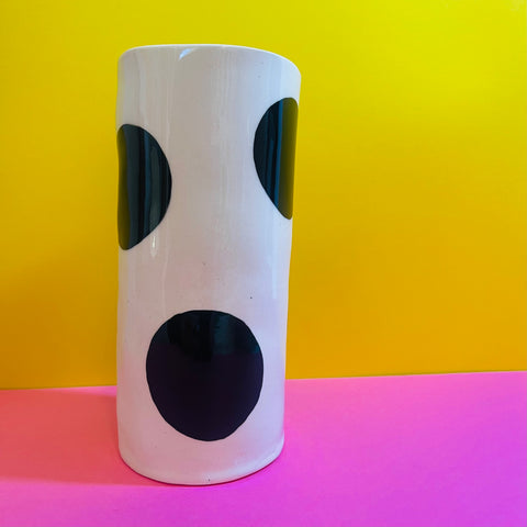 Dotty cylinder Vase