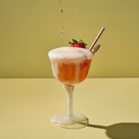 Strawberry | tarragon & prosecco granita | Tippl