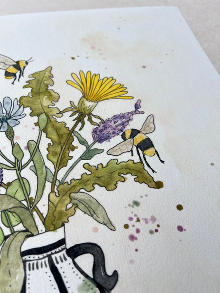 Bumblee Florals | Clouds of Colour