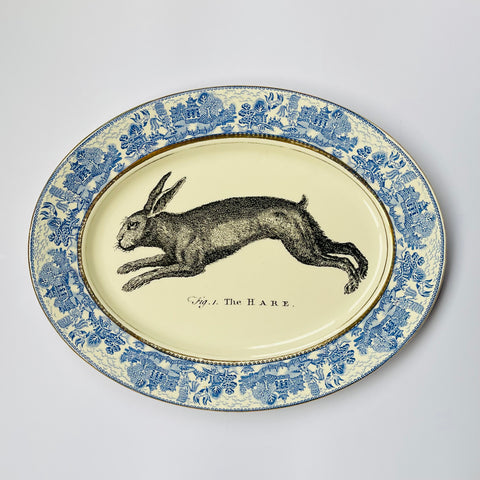 Leaping Hare on Ye olde willow