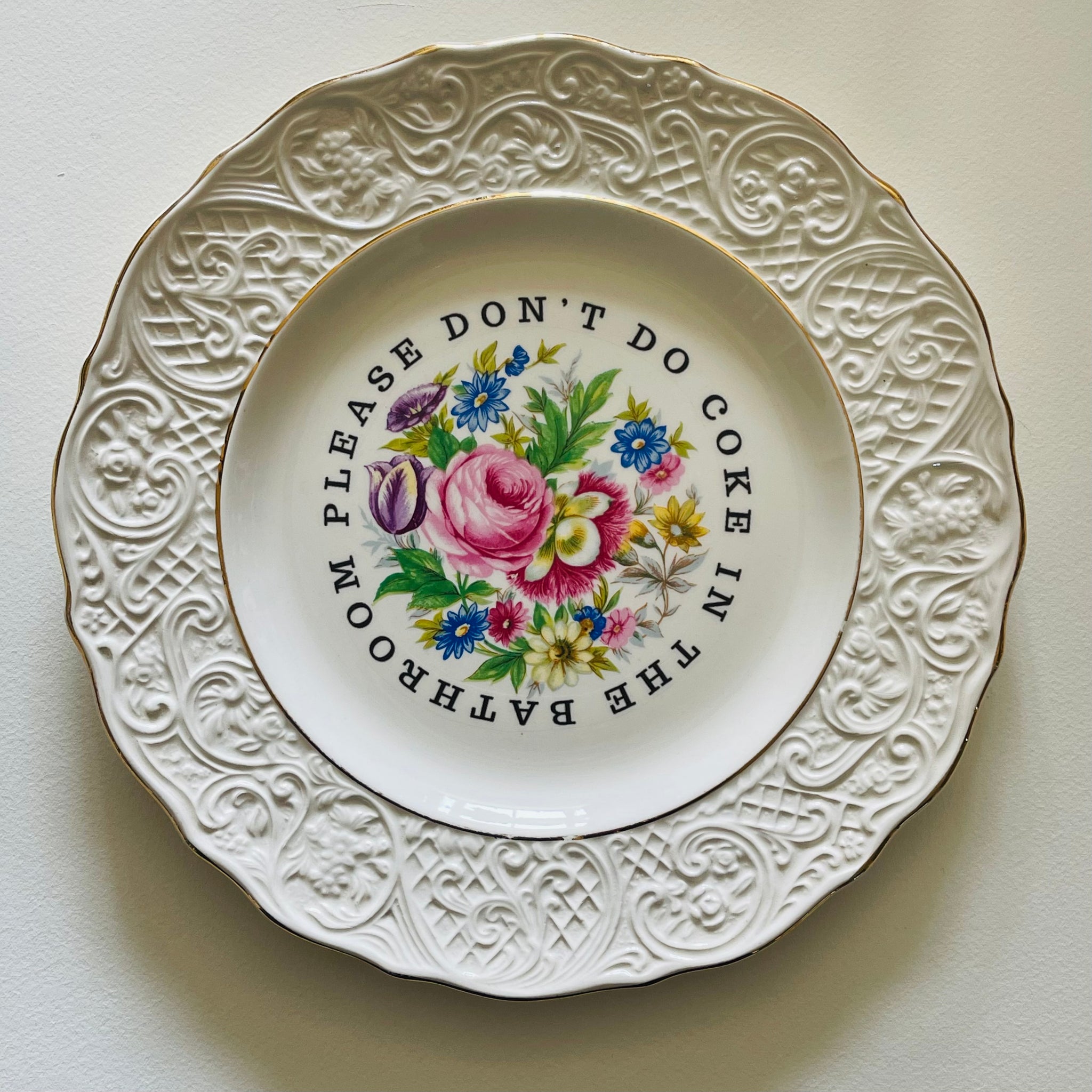 Please don’t do Coke | Floral ornate