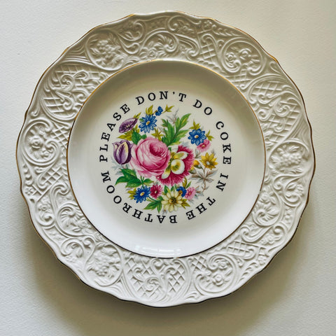 Please don’t do Coke | Floral ornate