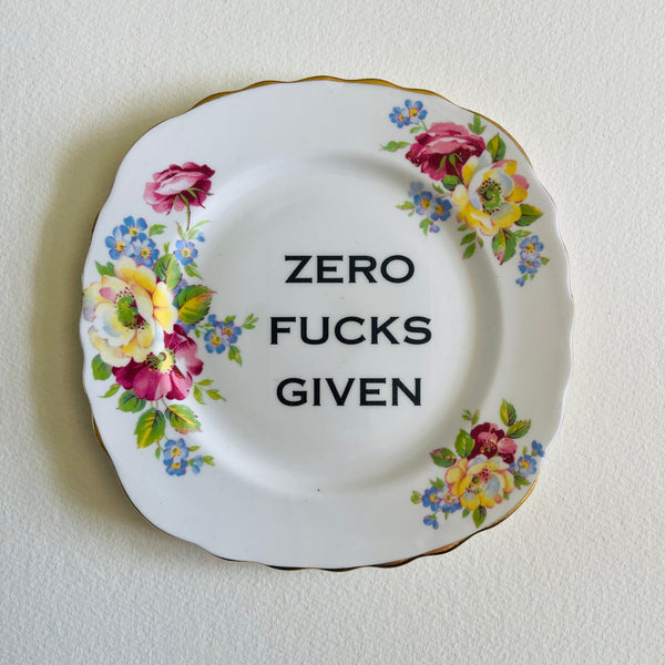 Zero F#cks | Platefuls
