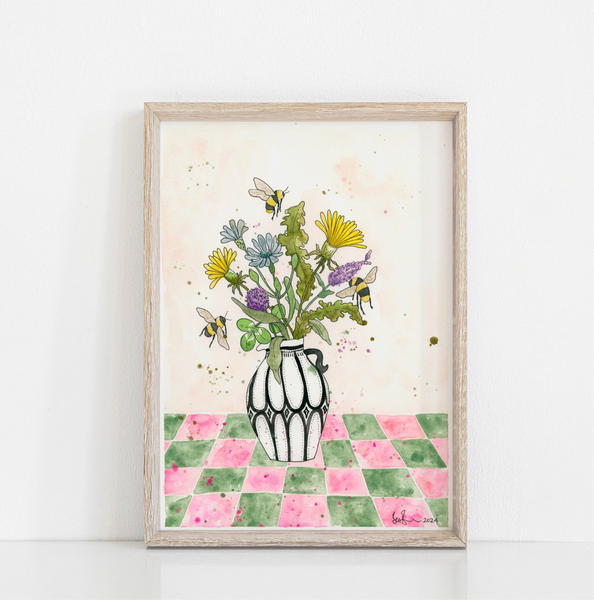 Bumblee Florals | Clouds of Colour