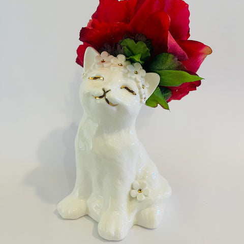 Kitten Vase • Dawn Clayton