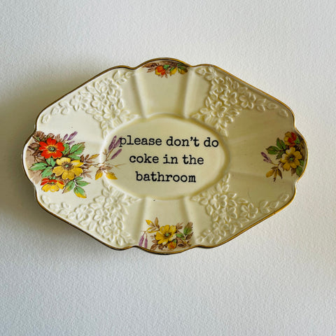 Please don’t | Floral embossed