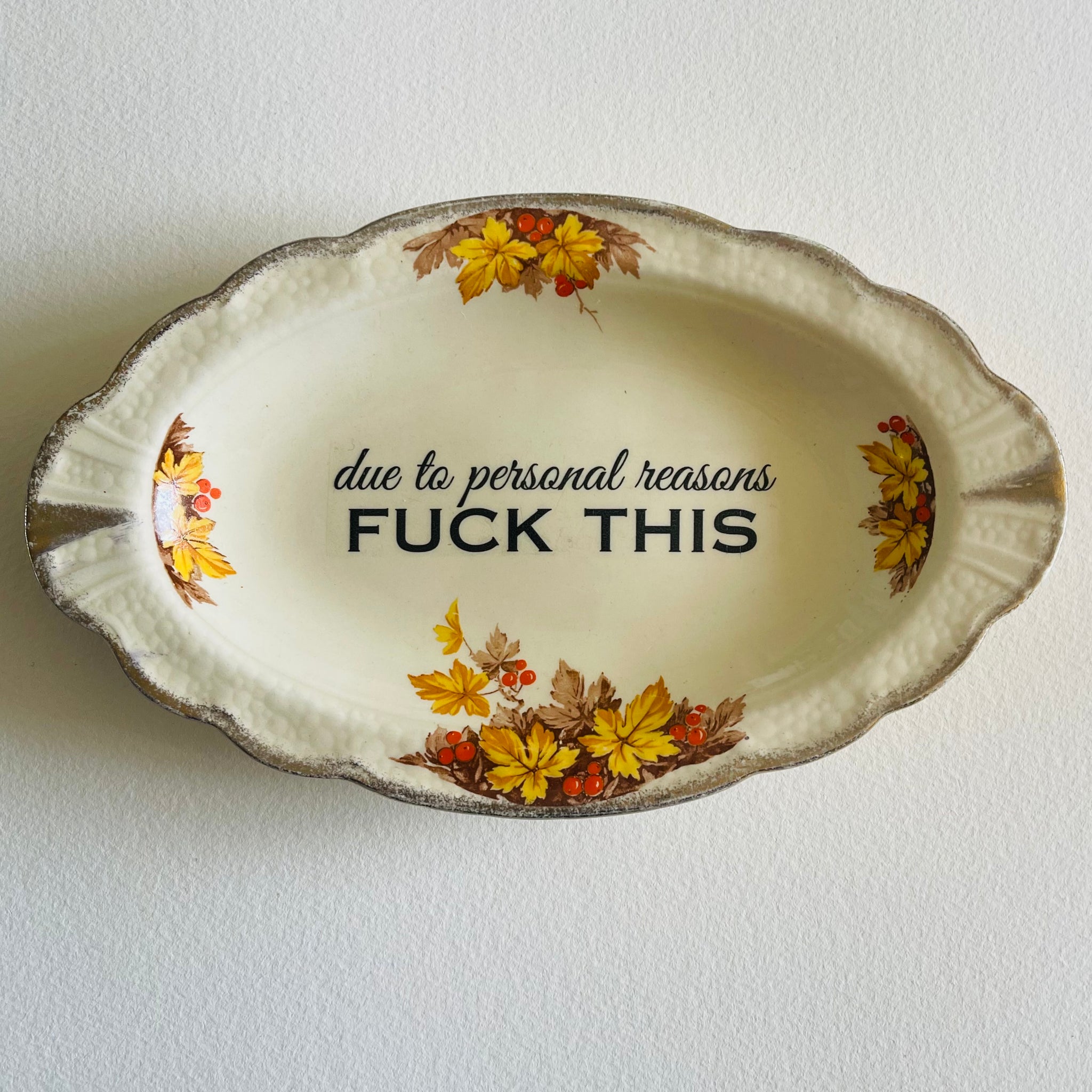 Due to personal reasons | Autumn