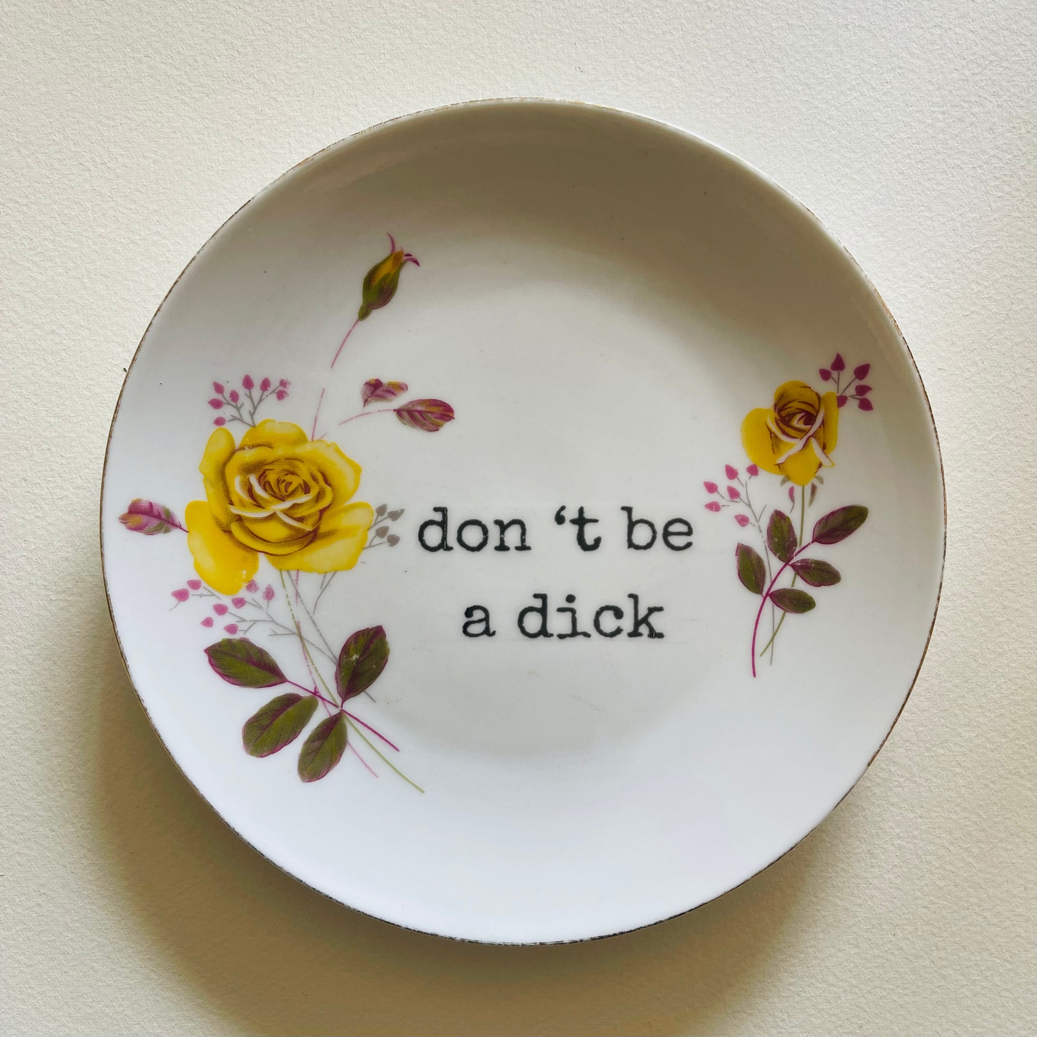 Don’t be a dick | Platefuls